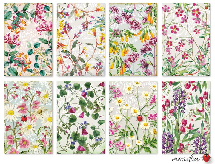 Meadow - MINI, 7cm x 10,8 cm , DECORER Scrapbook Paper