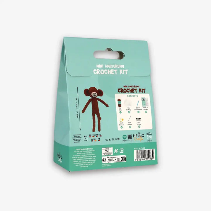 Mini Amigurumi - Mischief Monkey | Crochet Kit