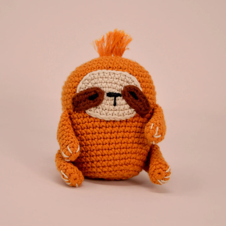 Knitty Critters - Pouch Pals - Sarah Sloth, Kit