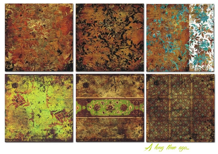 A long time ago- 12'X 12' DECORER Scrapbook Paper