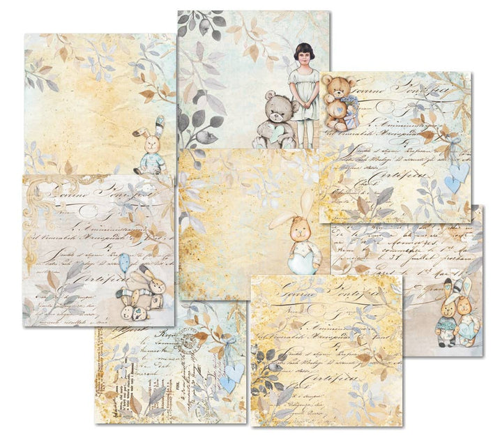 Rabbit'S Burrow - 6'X 6' DECORER Scrapbook Paper