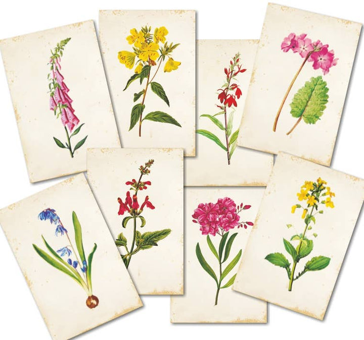 Flower - MINI, 7cm x 10,8 cm , DECORER Scrapbook Paper