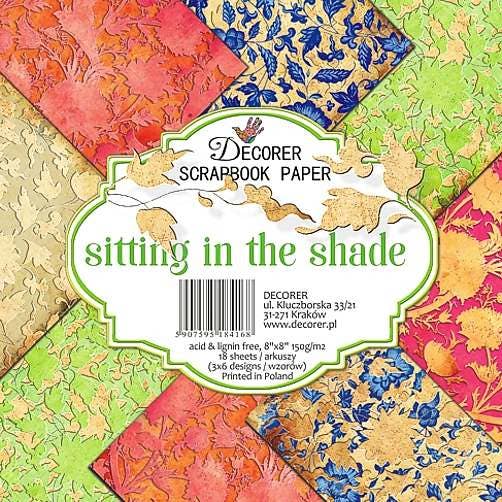 Sitting in the shade - 8'X 8' DECORER Scrapbook Paper