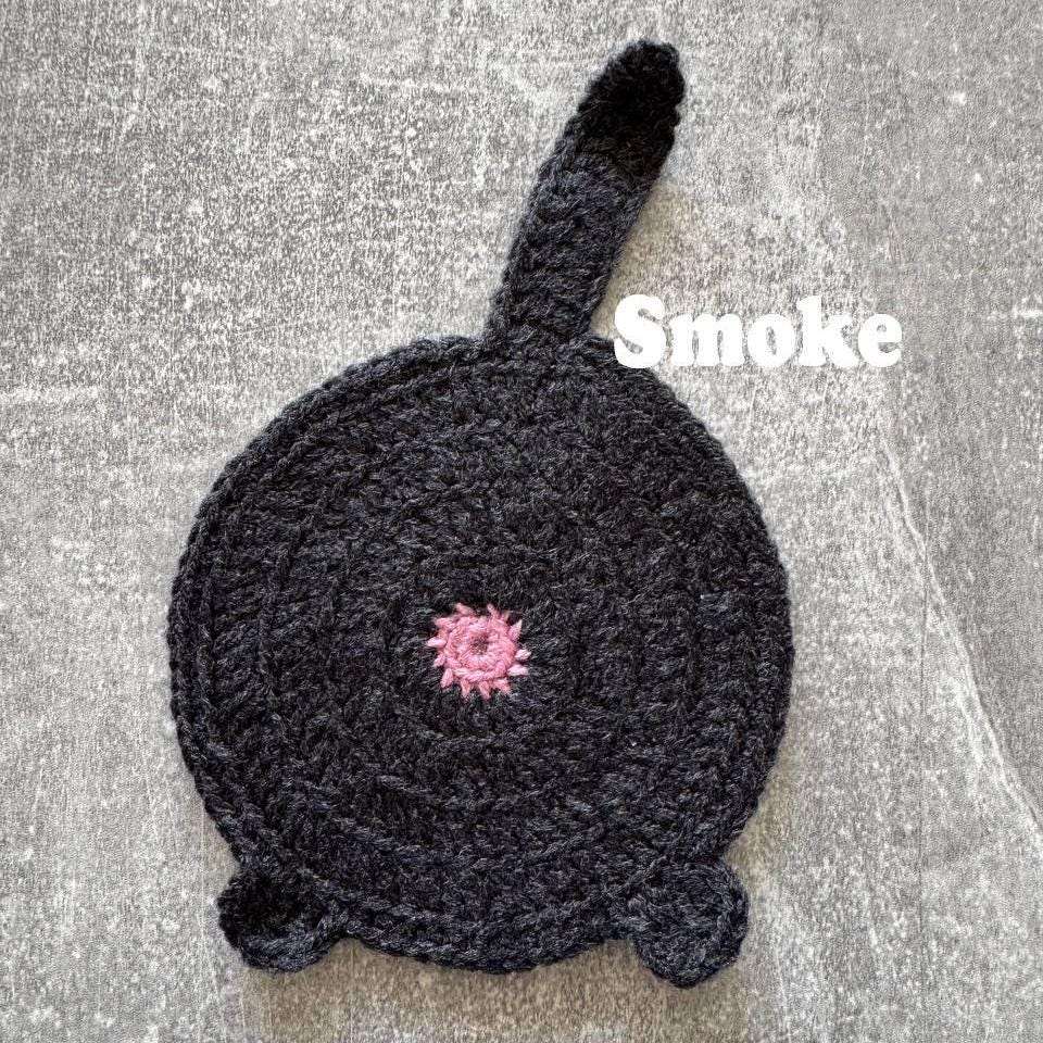 Cat Butt Coasters, Crochet Cat, Handmade Gift for Cat Lovers, Cat or Decoration, Crochet Cat Butt Coaster