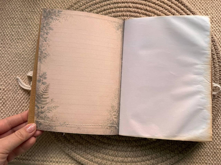 A5 Weekly Wellness Journal | Injection Tracker Notebook | Therapy & Weight Progress Log | Handmade Cottagecore Planner | Junk Journal