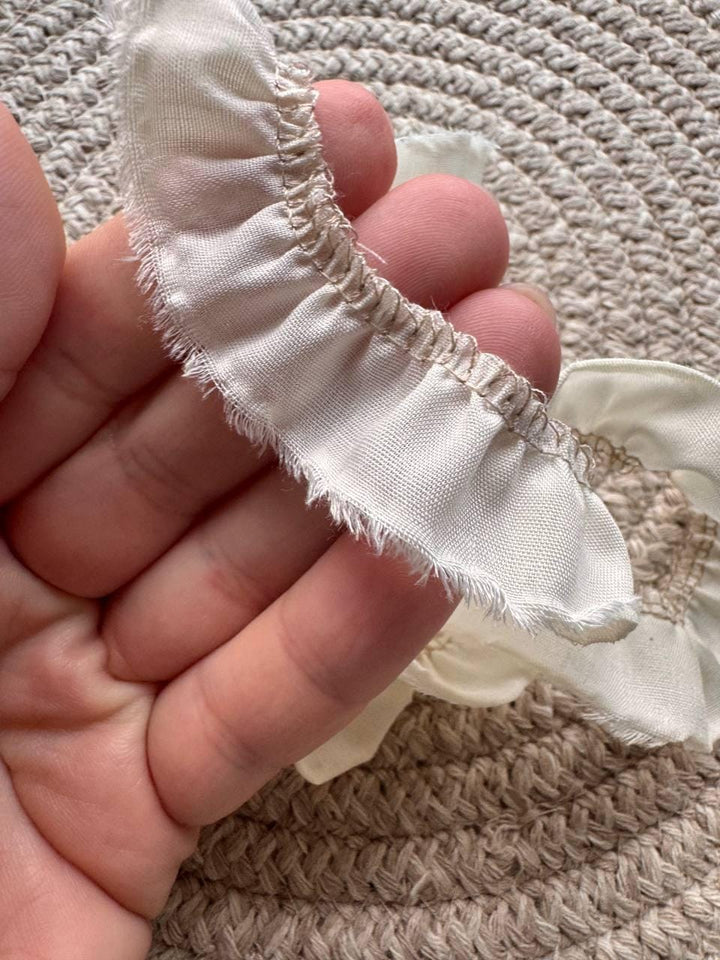 Handmade vintage-style fabric trim created especially for decorating your junk journals and creative projects, Journal Craft Supplies