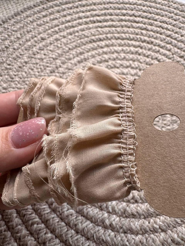Handmade vintage-style fabric trim created especially for decorating your junk journals and creative projects, Journal Craft Supplies