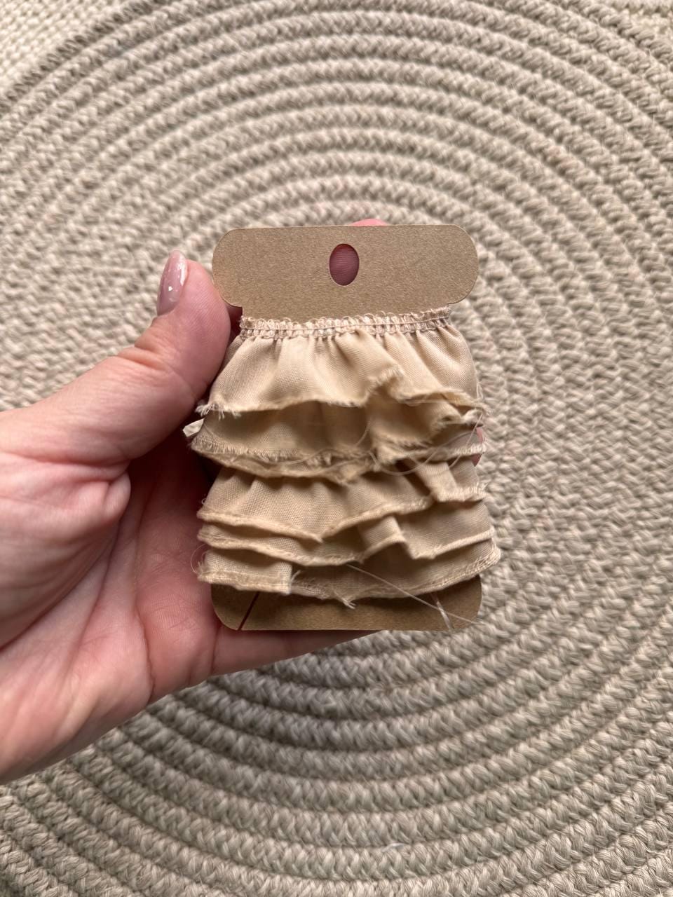 Handmade vintage-style fabric trim created especially for decorating your junk journals and creative projects, Journal Craft Supplies