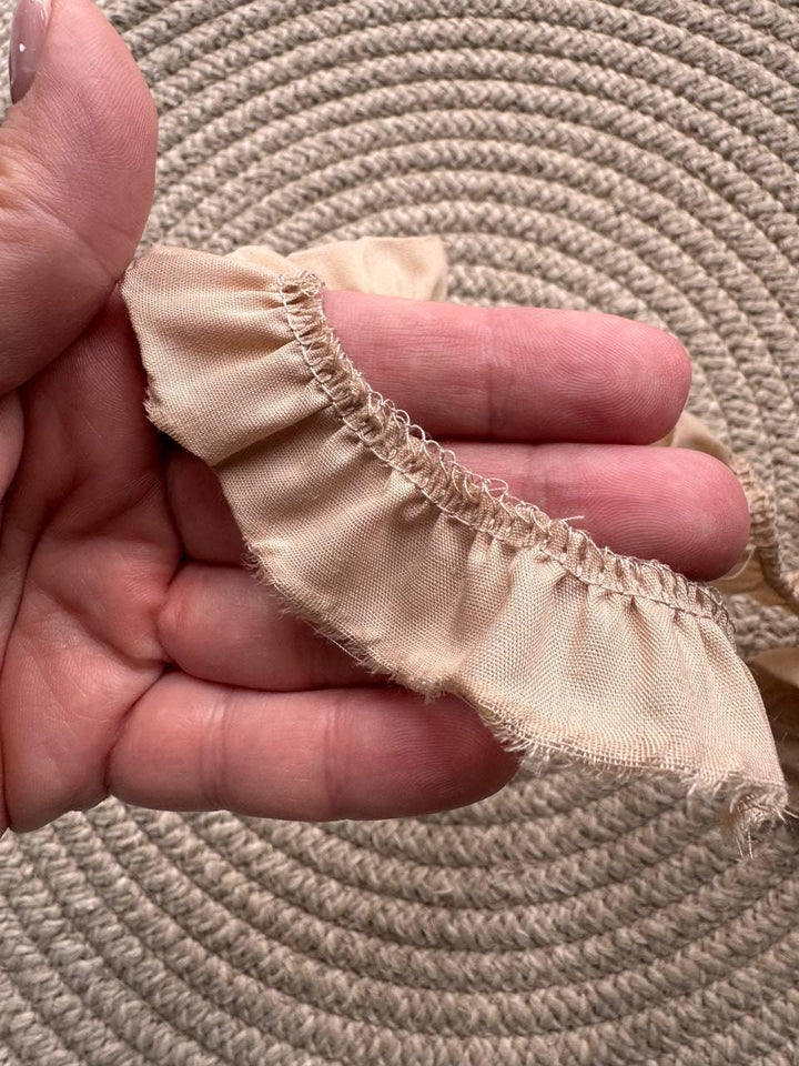 Handmade vintage-style fabric trim created especially for decorating your junk journals and creative projects, Journal Craft Supplies