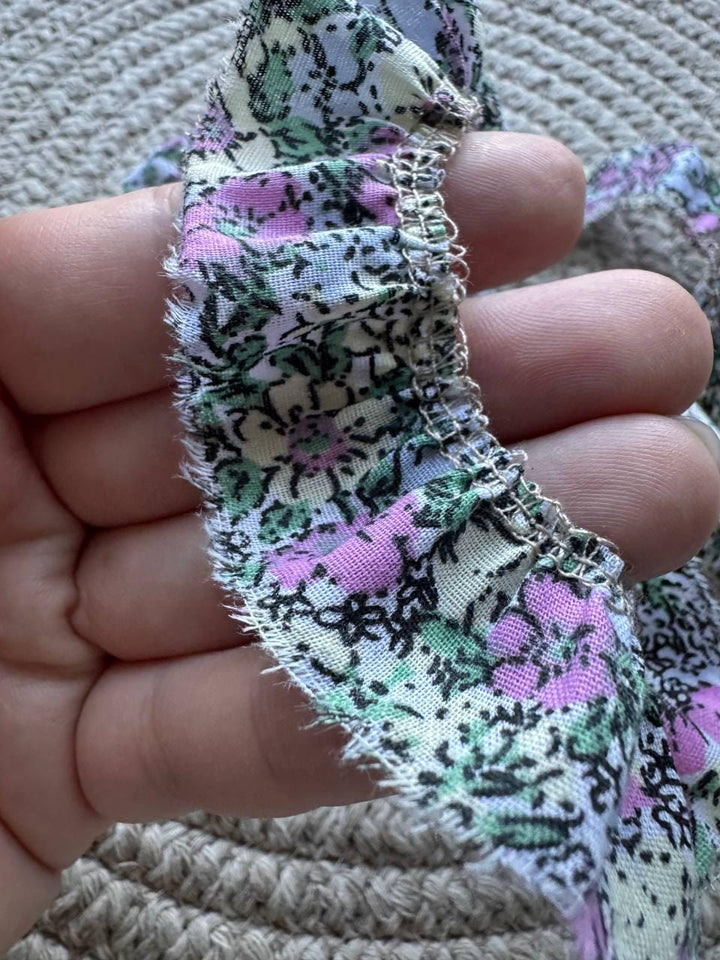 Handmade vintage-style fabric trim created especially for decorating your junk journals and creative projects, Journal Craft Supplies