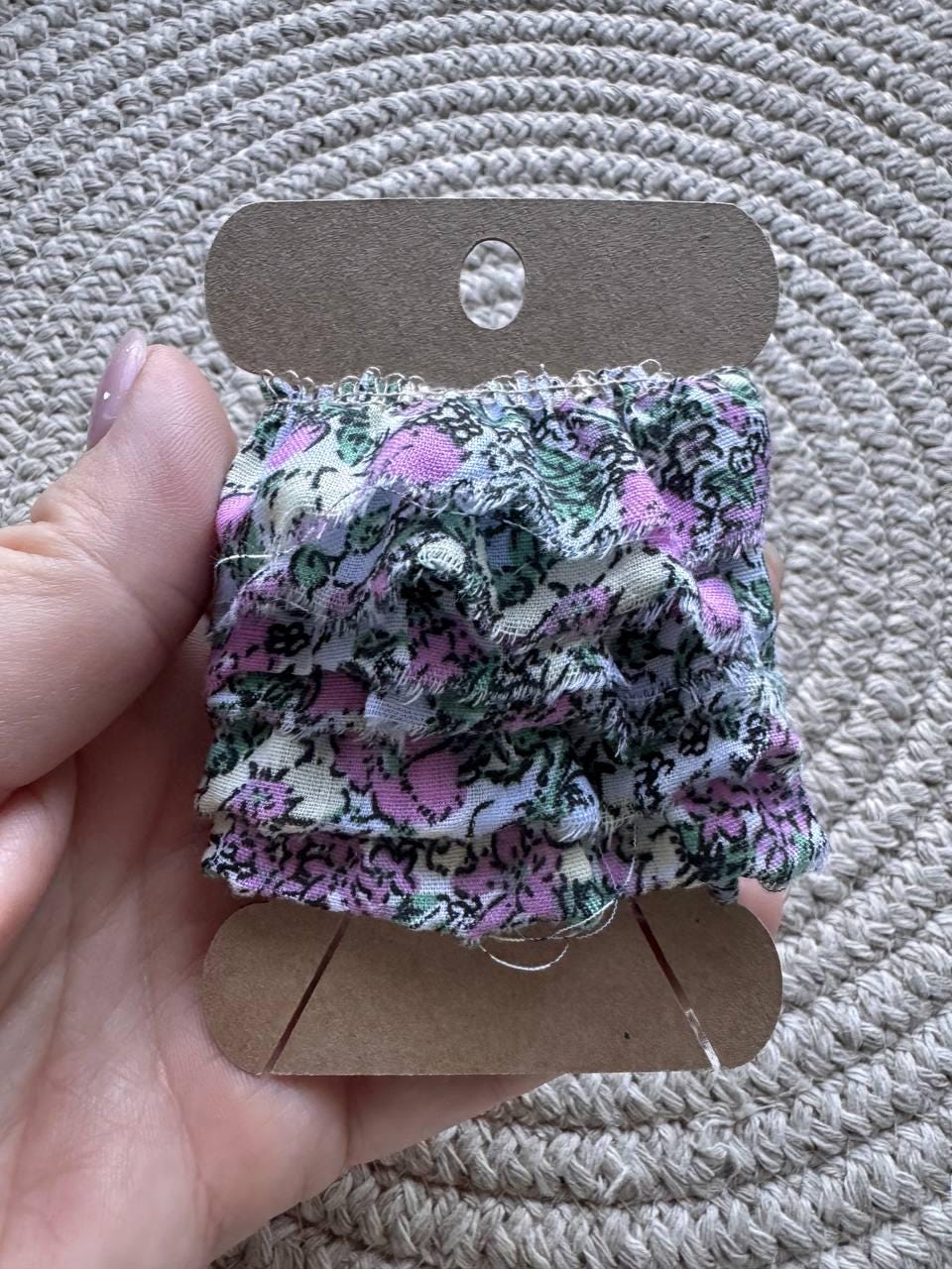 Handmade vintage-style fabric trim created especially for decorating your junk journals and creative projects, Journal Craft Supplies