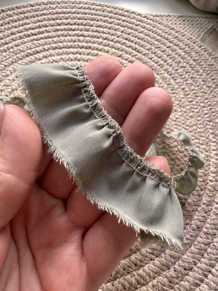 Handmade vintage-style fabric trim created especially for decorating your junk journals and creative projects, Journal Craft Supplies