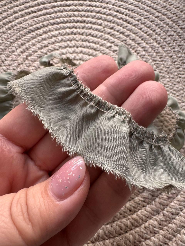 Handmade vintage-style fabric trim created especially for decorating your junk journals and creative projects, Journal Craft Supplies