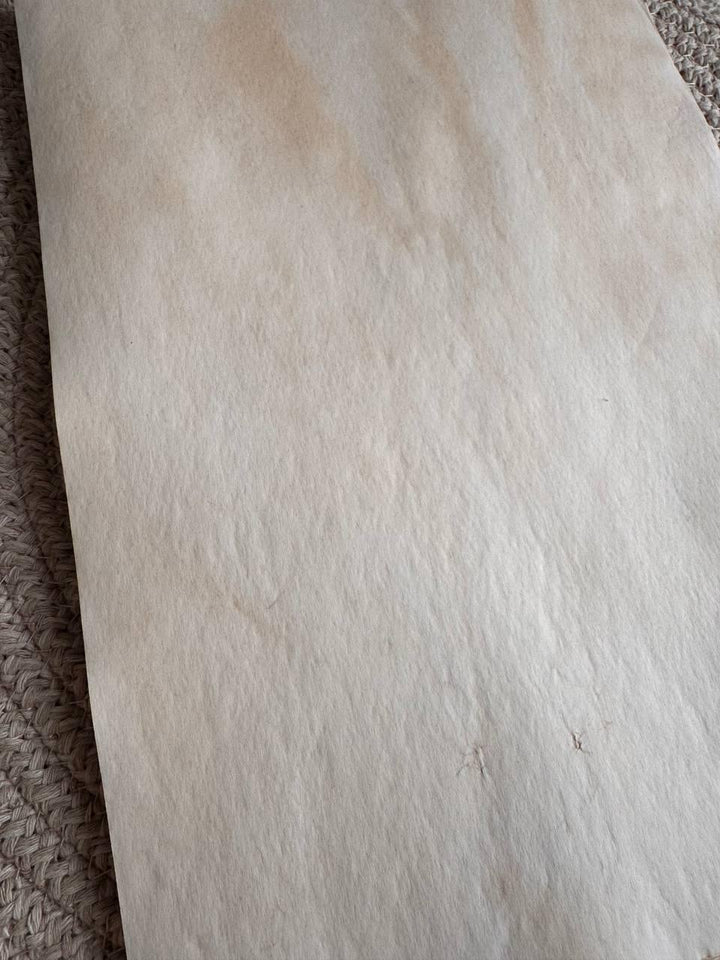 Handmade Tea Stained Paper A4 | 80gsm Aged Vintage Sheets for Junk Journal, Book Binding & Scrapbooking