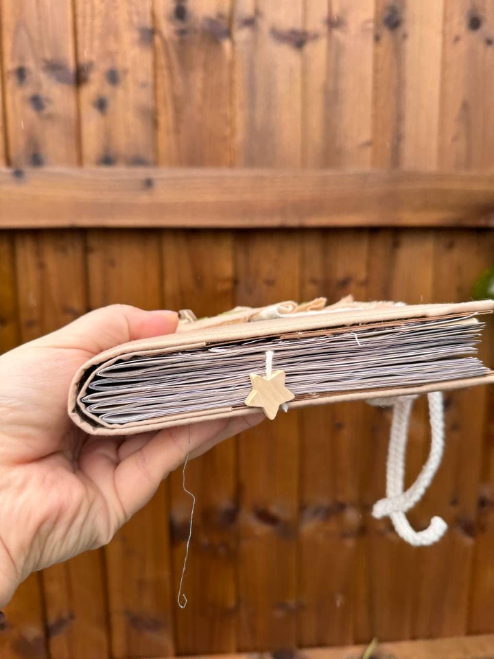 A5 Weekly Wellness Journal | Injection Tracker Notebook | Therapy & Weight Progress Log | Handmade Cottagecore Planner | Junk Journal