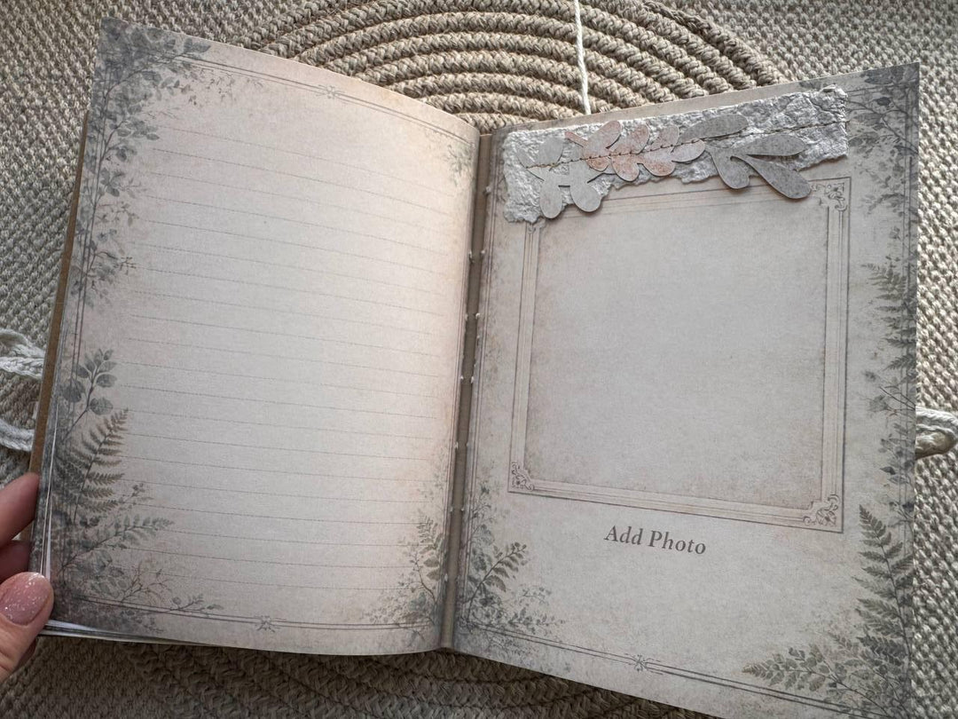 A5 Weekly Wellness Journal | Injection Tracker Notebook | Therapy & Weight Progress Log | Handmade Cottagecore Planner | Junk Journal