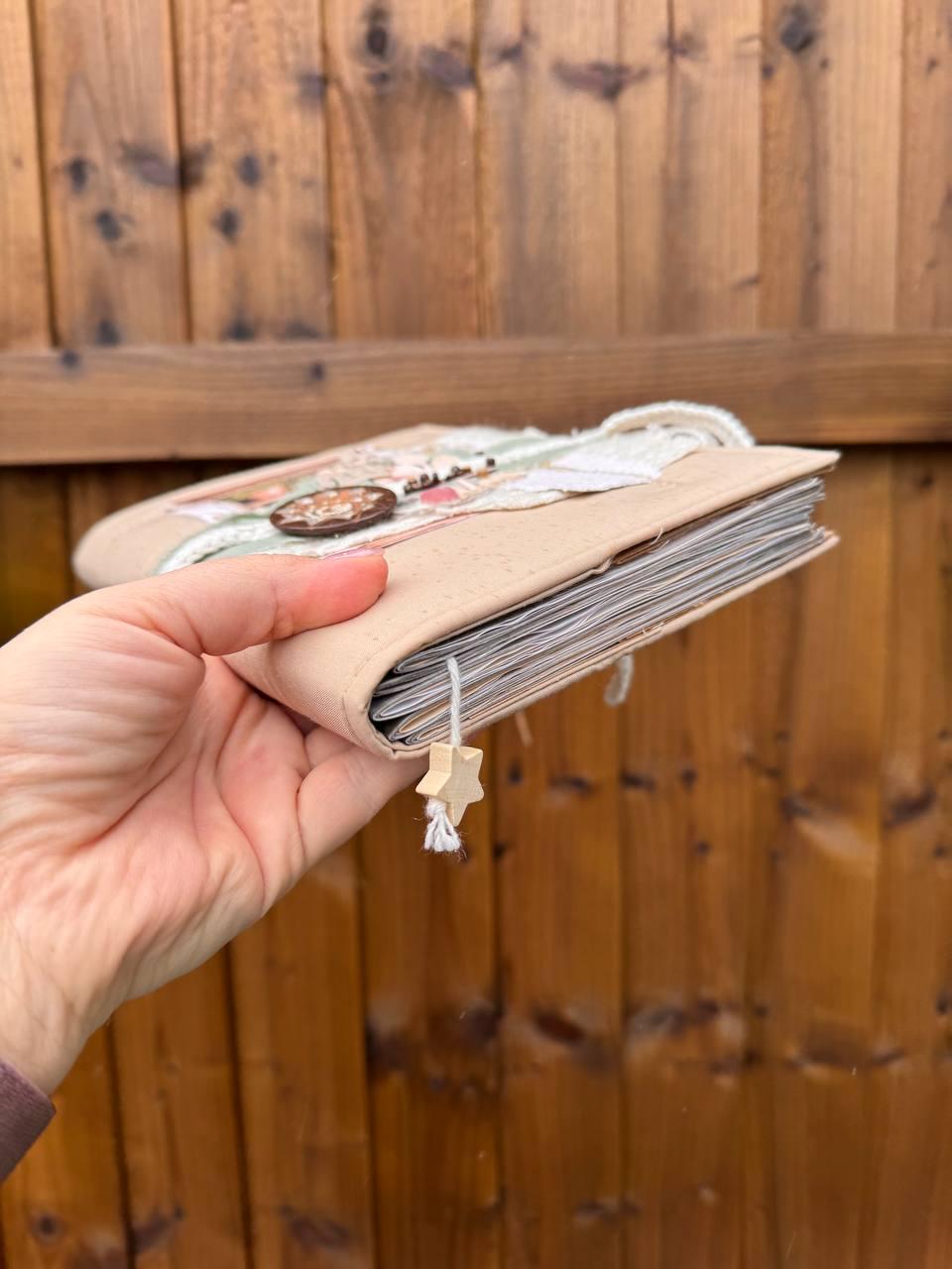 Injection Tracker Notebook |A5 Weekly Wellness Journal | Therapy & Weight Progress Log | Handmade Cottagecore Planner | Junk Journal