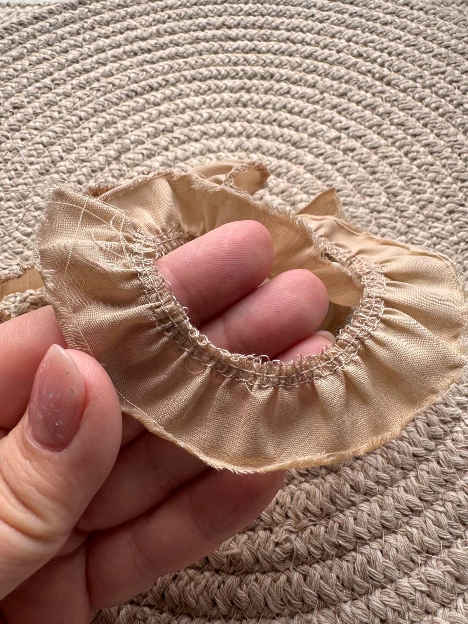 Handmade vintage-style fabric trim created especially for decorating your junk journals and creative projects, Journal Craft Supplies