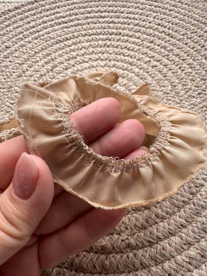 Handmade vintage-style fabric trim created especially for decorating your junk journals and creative projects, Journal Craft Supplies