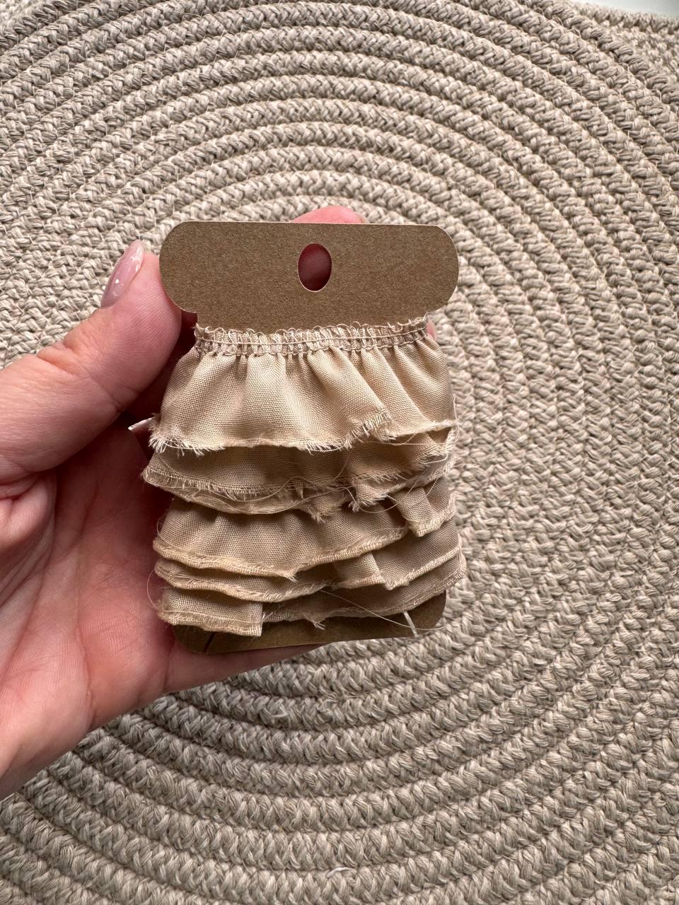 Handmade vintage-style fabric trim created especially for decorating your junk journals and creative projects, Journal Craft Supplies