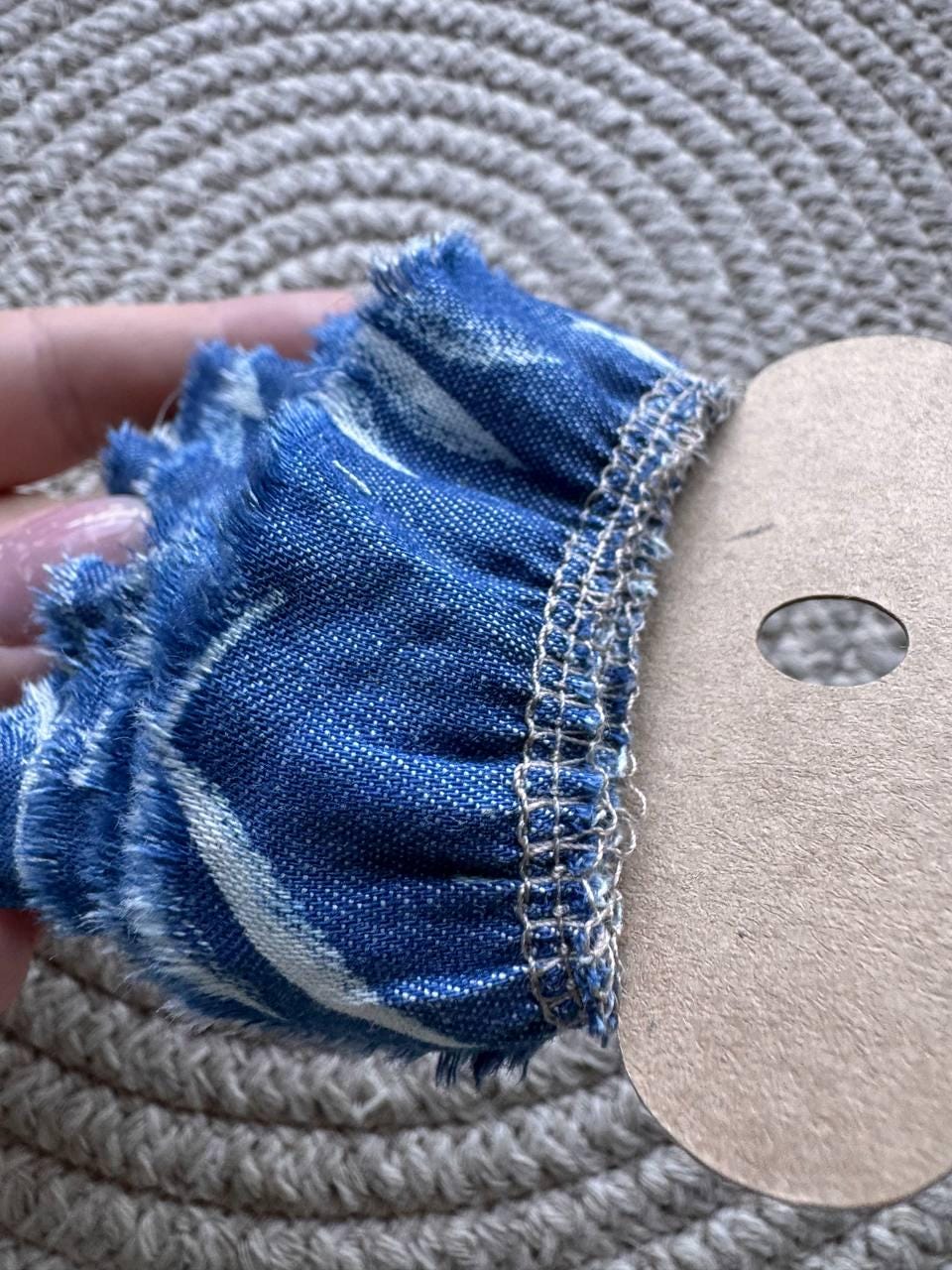 Handmade vintage-style fabric trim created especially for decorating your junk journals and creative projects, Journal Craft Supplies
