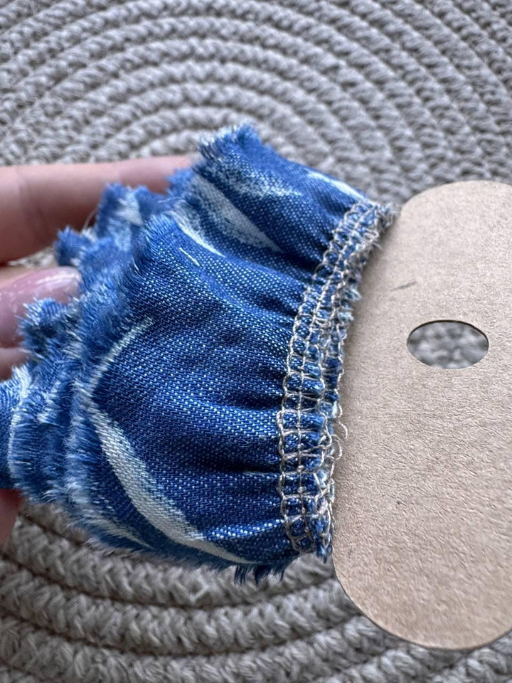 Handmade vintage-style fabric trim created especially for decorating your junk journals and creative projects, Journal Craft Supplies