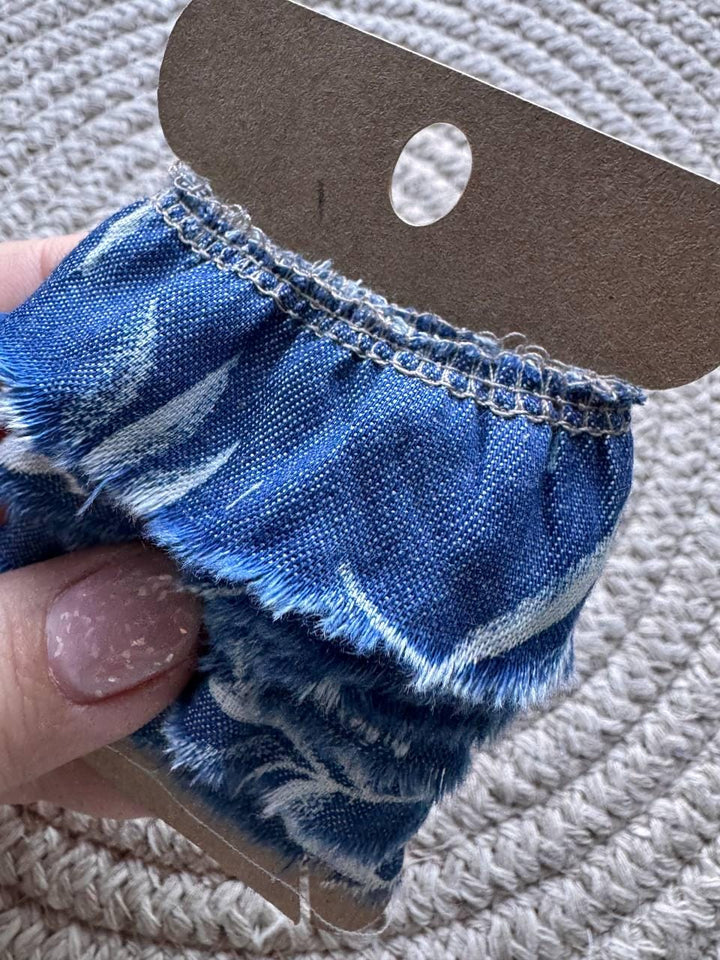 Handmade vintage-style fabric trim created especially for decorating your junk journals and creative projects, Journal Craft Supplies