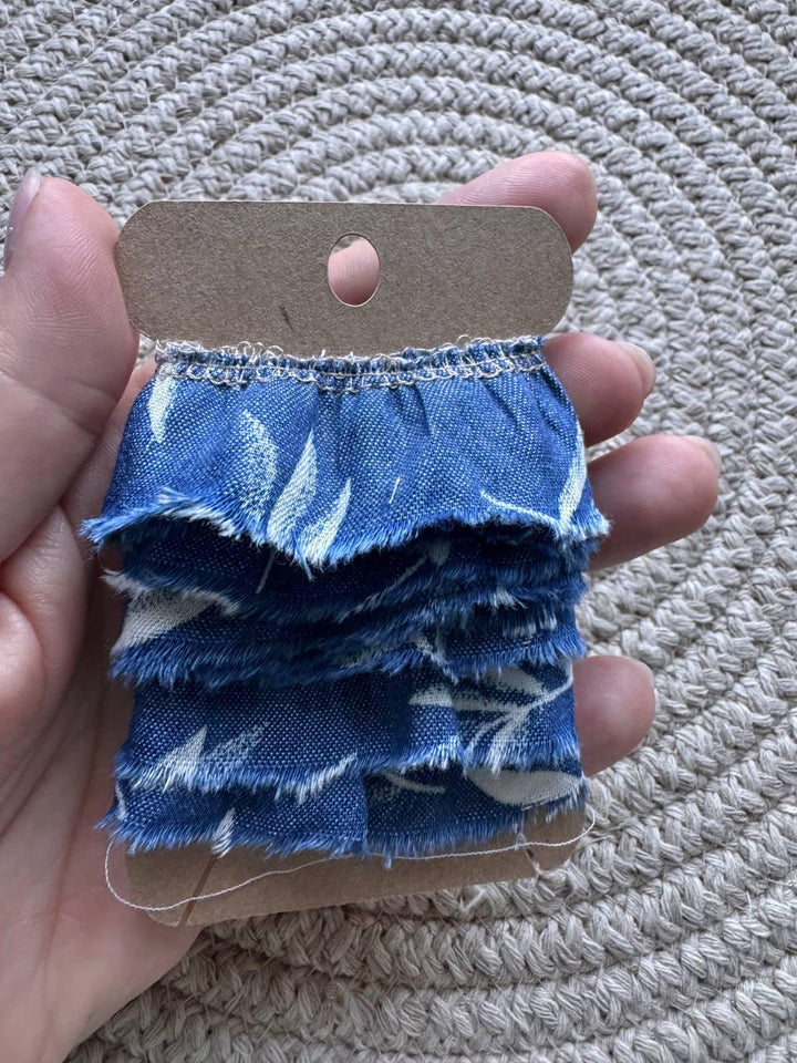 Handmade vintage-style fabric trim created especially for decorating your junk journals and creative projects, Journal Craft Supplies