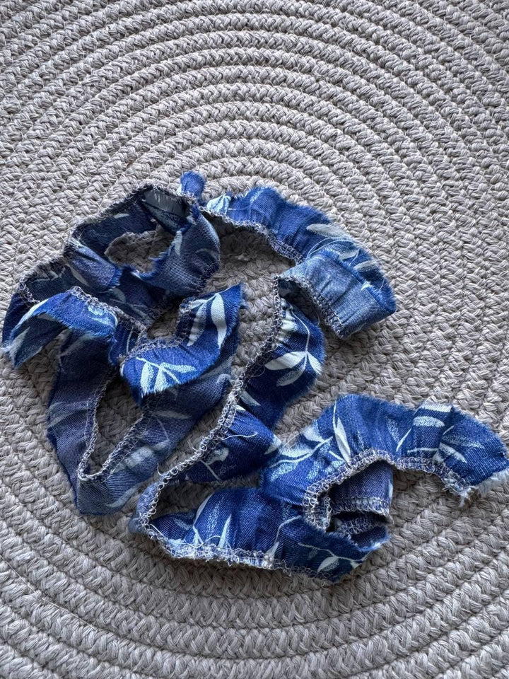 Handmade vintage-style fabric trim created especially for decorating your junk journals and creative projects, Journal Craft Supplies
