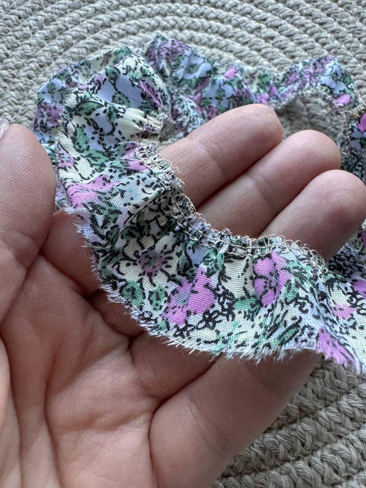 Handmade vintage-style fabric trim created especially for decorating your junk journals and creative projects, Journal Craft Supplies