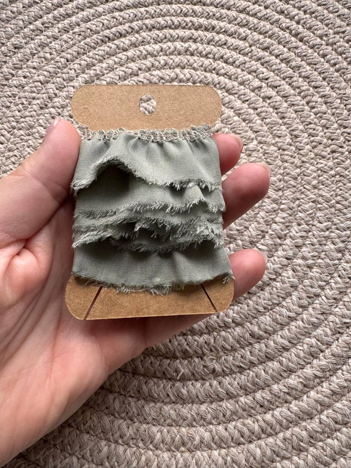 Handmade vintage-style fabric trim created especially for decorating your junk journals and creative projects, Journal Craft Supplies