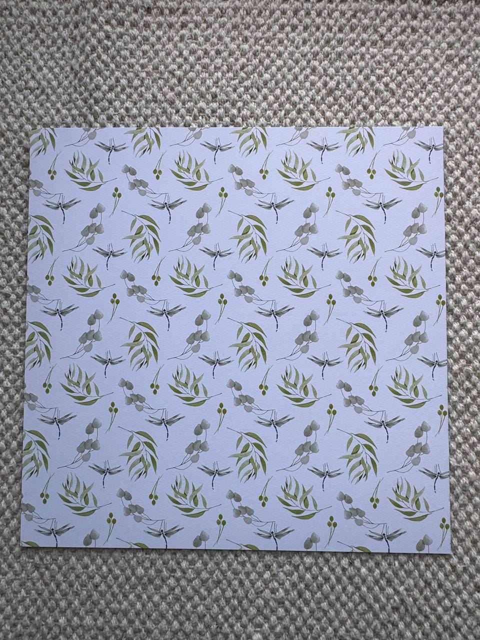Tender Orchid Scrapbook Paper Pad 8x8, Double-Sided Floral Paper, Botanical Paper for Junk Journal Crafts
