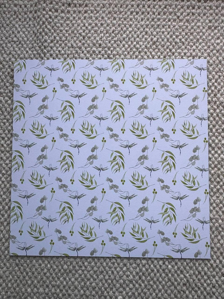 Tender Orchid Scrapbook Paper Pad 8x8, Double-Sided Floral Paper, Botanical Paper for Junk Journal Crafts