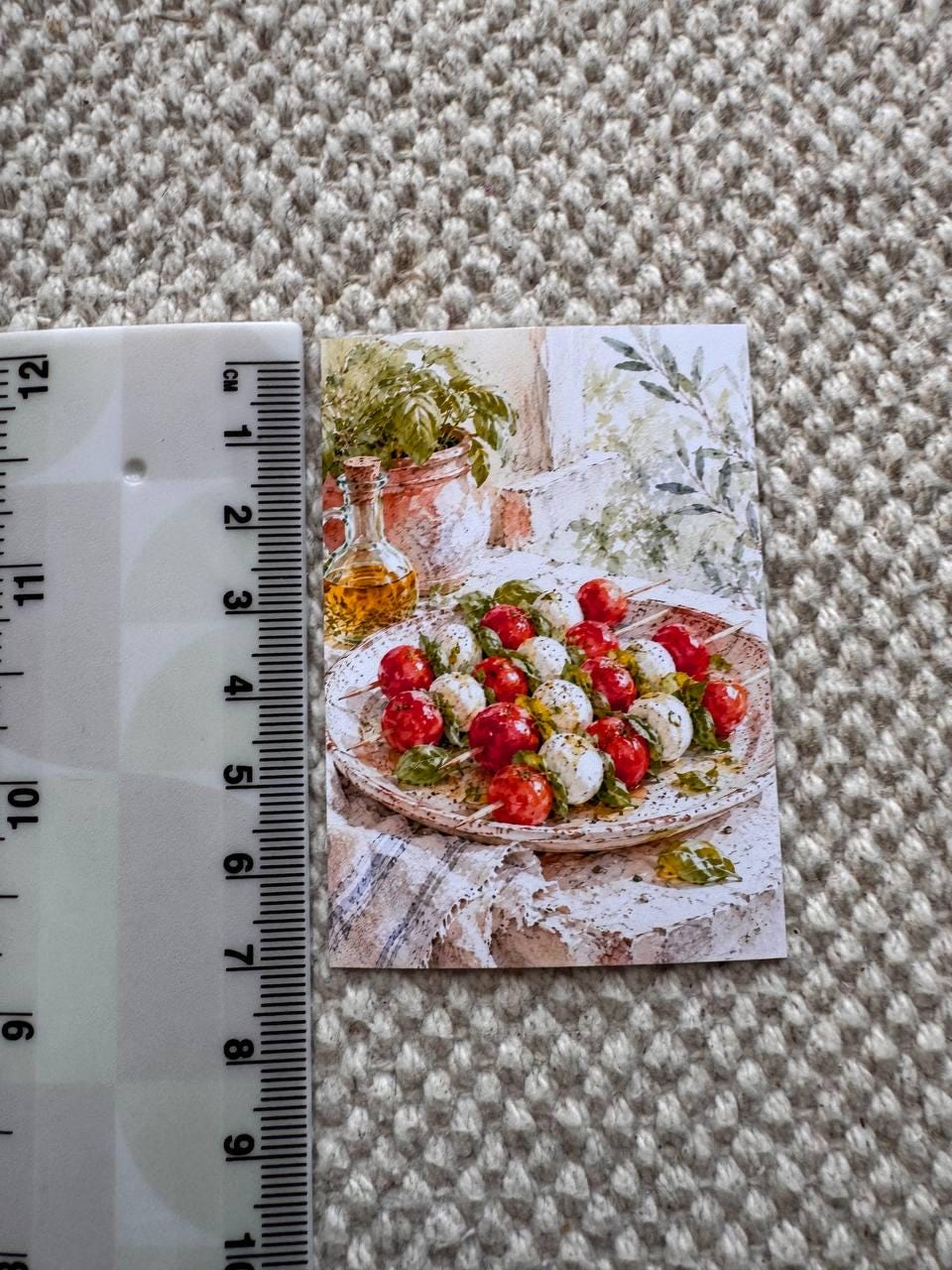 16 Mediterranean Food Stickers, Italian Kitchen & Cooking Stickers, Vegetables, Rustic Food, Junk Journal Scrapbook Planner Supplies