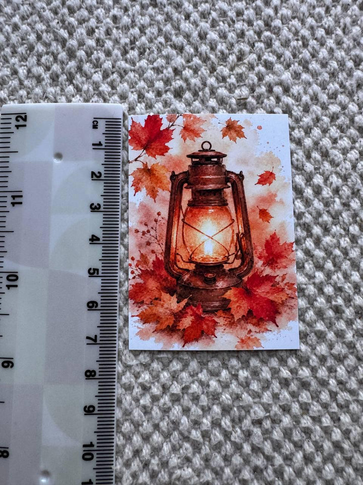 16 Autumn Watercolor Stickers, Cozy Fall Journal Stickers, Cottagecore Scrapbook Stickers, Harvest Planner Stickers UK Set