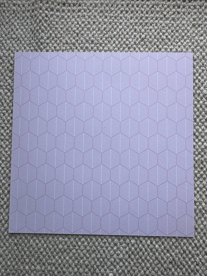 Tender Orchid Scrapbook Paper Pad 8x8, Double-Sided Floral Paper, Botanical Paper for Junk Journal Crafts