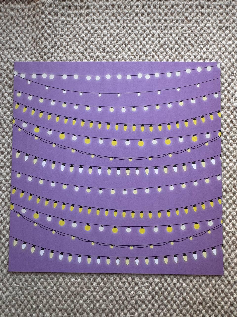 Party Girl Scrapbook Paper 8x8, Double Sided Birthday Party Paper, Girls Junk Journal Card Making Craft Supplies