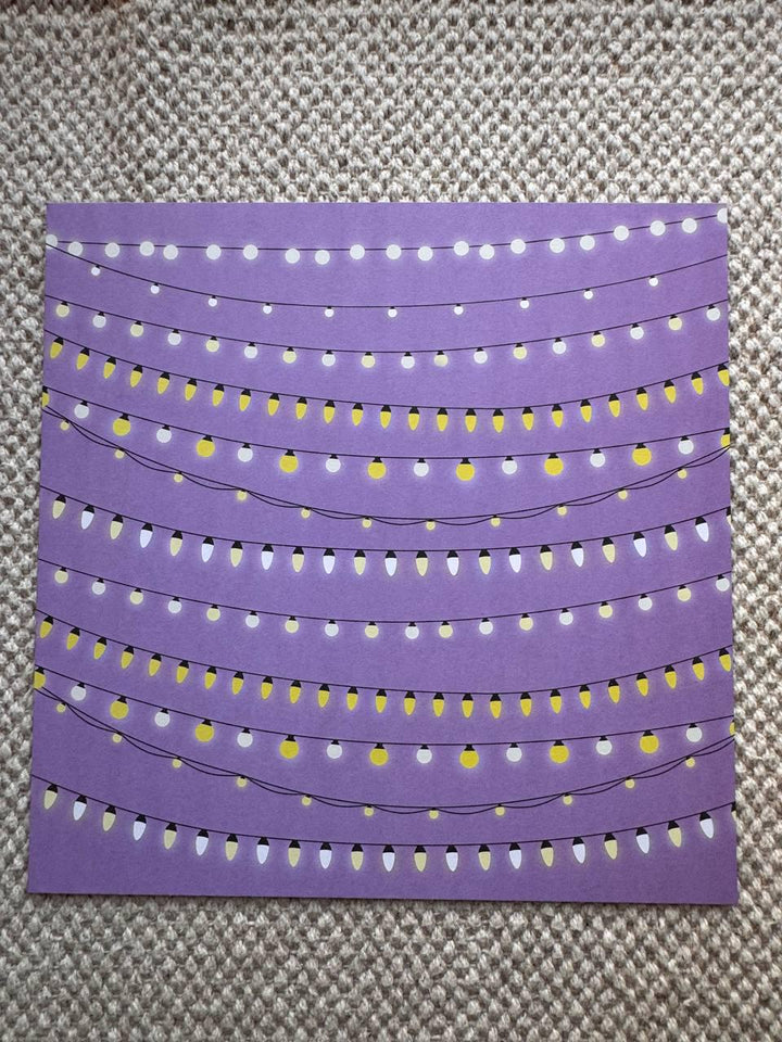 Party Girl Scrapbook Paper 8x8, Double Sided Birthday Party Paper, Girls Junk Journal Card Making Craft Supplies
