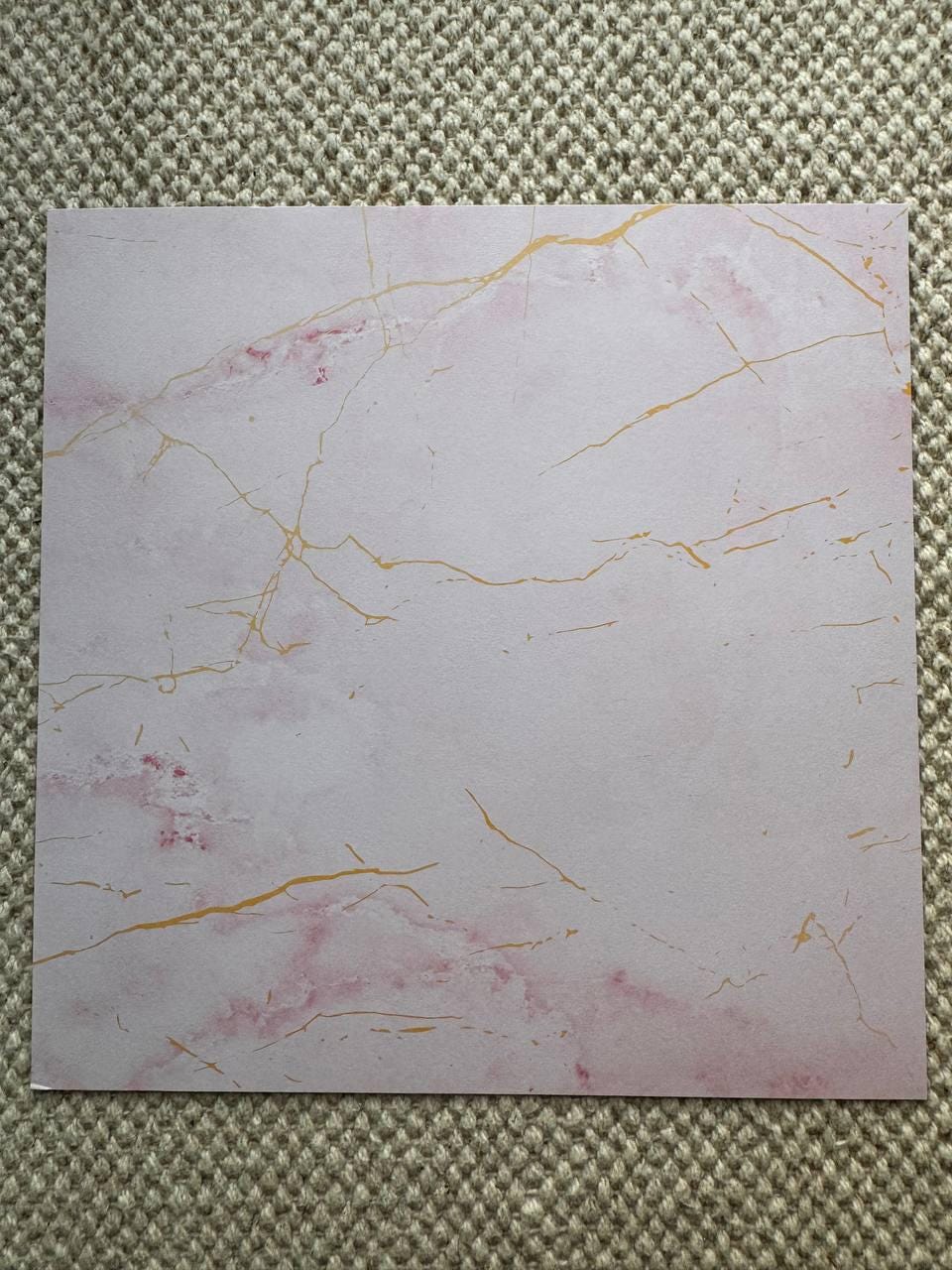 Say Yes Scrapbook Paper 8x8, Double Sided Pink Floral Paper, Wedding Junk Journal Card Making Craft Supplies