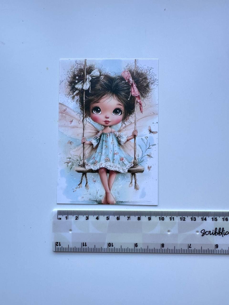 Set of 20 Fairy Postcards Set, Whimsical Fairy Ephemera, Junk Journal Cards, Cottagecore Scrapbook Paper, Fantasy Art Cards 10x15 cm