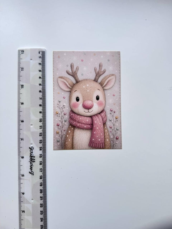 Set of 20 Christmas Postcards, Pastel Christmas Cards, Cute Winter Ephemera, Junk Journal Supplies, Scrapbooking Cards, Festive Paper Craft