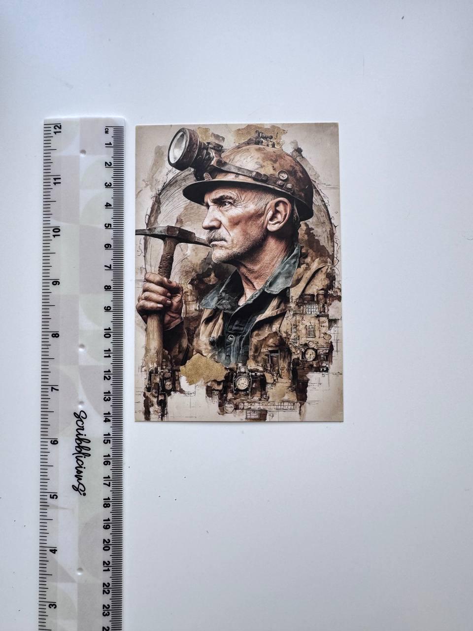 Set of 20 Vintage Men Postcards, Adventure & Travel Cards, Pilot Fisherman Camera Art, 10 x 14.5 cm, Junk Journal Ephemera