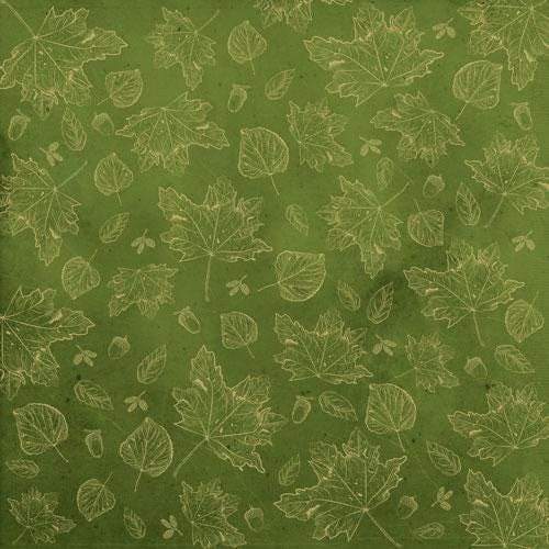 Bright Autumn Scrapbook Paper 8x8, Double Sided Autumn Paper, Fall Botanical Junk Journal Card Making Supplies