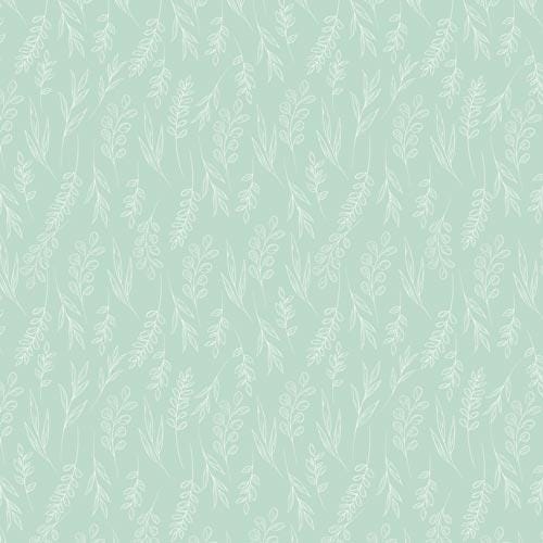Floral Sentiments Scrapbook Paper 8x8, Floral Botanical Paper, 10 Double Sided Sheets, Junk Journal & Card Making Supplies