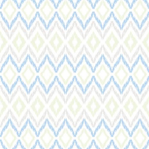 Boho Baby Boy Scrapbook Paper 8x8, Blue Nursery Paper, Baby Album, 10 Double Sided Sheets, Junk Journal & Card Making Supplies
