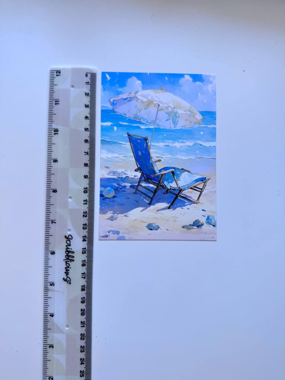 Set of 20 Ocean Postcards 14.5 x 10 cm, Sea Turtle Shark Jellyfish Cards, Nautical Ephemera, Junk Journal Scrapbooking Supplies