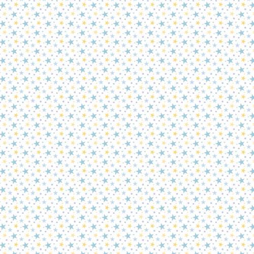 Cutie Sparrow Boy Scrapbook Paper 8x8 Inch, 10 Double Sided Sheets, Baby Boy Craft Paper, Card Making, Junk Journal Supplies