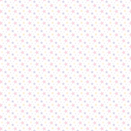 Cutie Sparrow Girl Scrapbook Paper 8x8 Inch, 10 Double Sided Sheets, Baby Girl Craft Paper, Card Making, Junk Journal Supplies