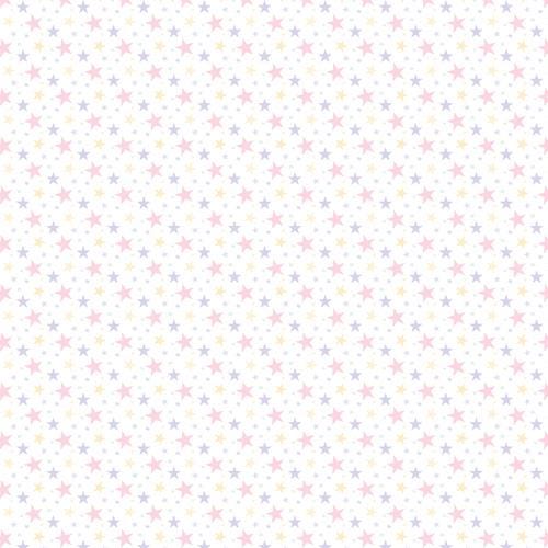 Cutie Sparrow Girl Scrapbook Paper 8x8 Inch, 10 Double Sided Sheets, Baby Girl Craft Paper, Card Making, Junk Journal Supplies