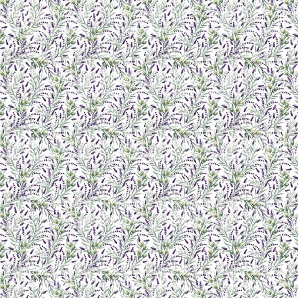 Journey to Provence Scrapbook Paper 8x8, Lavender Double Sided Paper, Junk Journal Card Making Craft Supplies